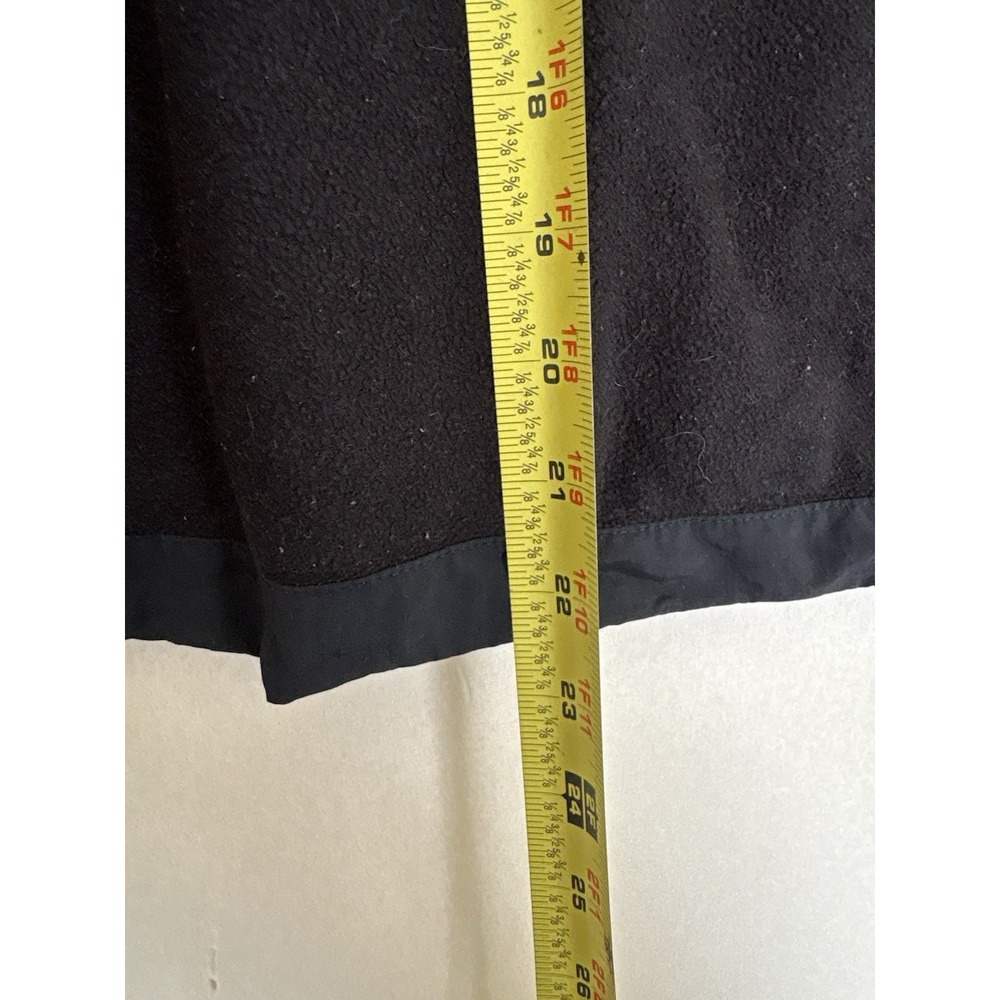The North Face Osito Womens Sz SMALL Full Zip Fleece Jacket Black Polartec - Picture 6 of 6